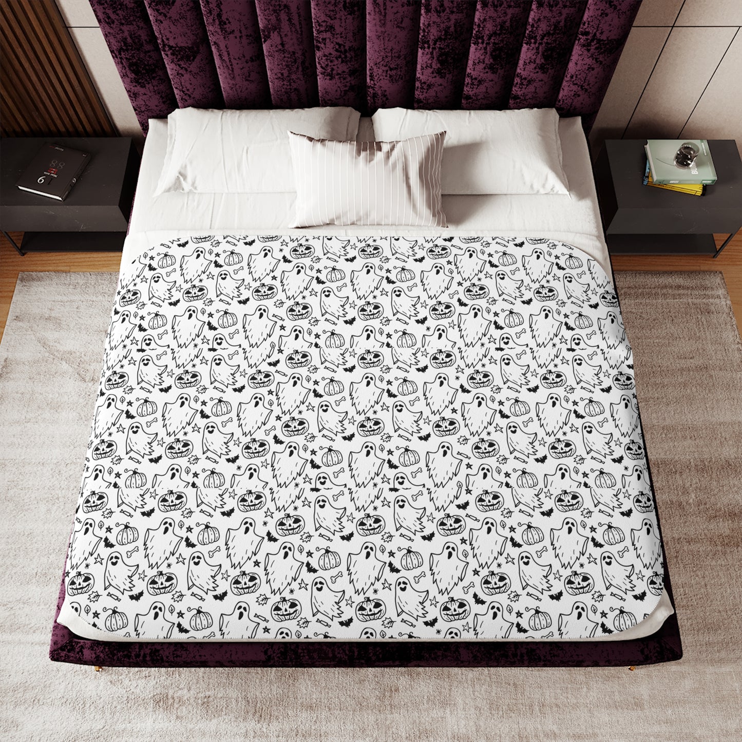 Ain't 'Fraid of No Ghosts Sherpa Blanket