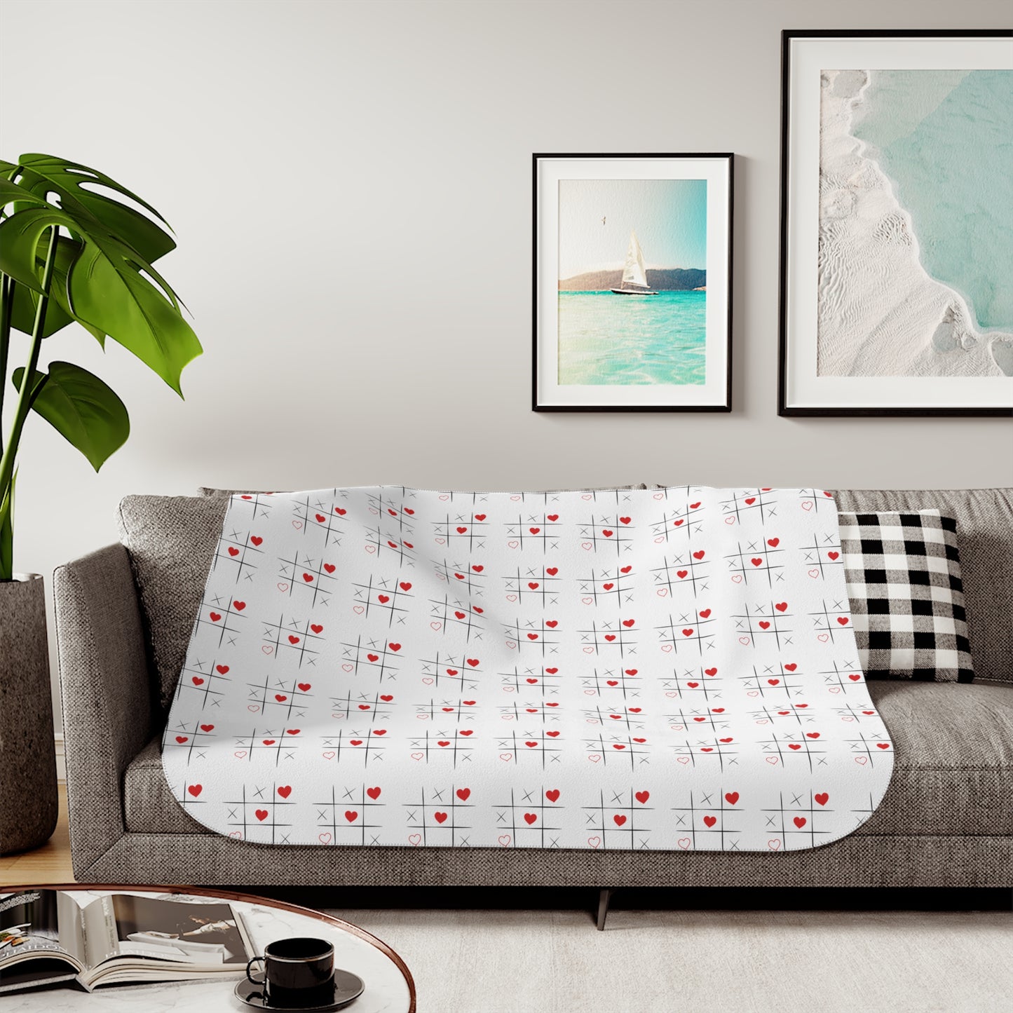 Love Wins Sherpa Blanket