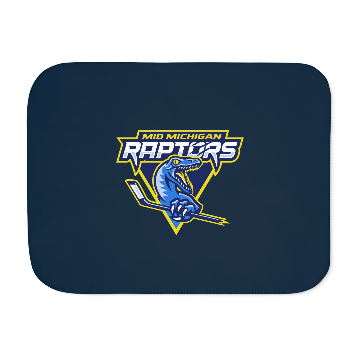 Raptors Logo Sherpa Blanket (See description for Personalization Options)