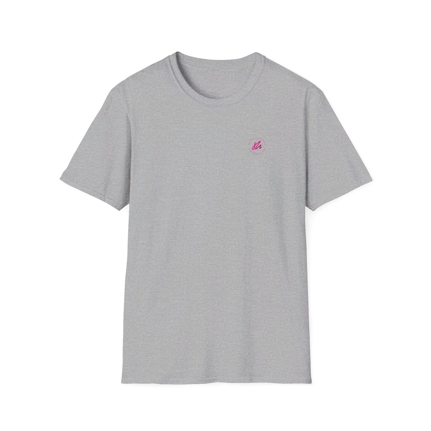 Be Kind Love Hard Unisex Tee - Pink