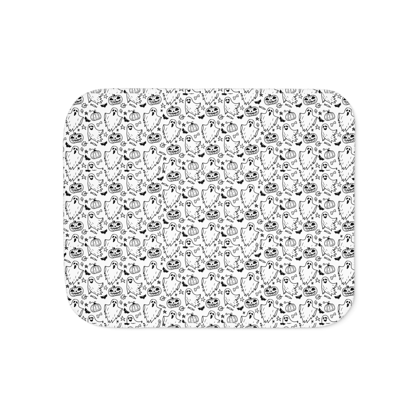 Ain't 'Fraid of No Ghosts Sherpa Blanket