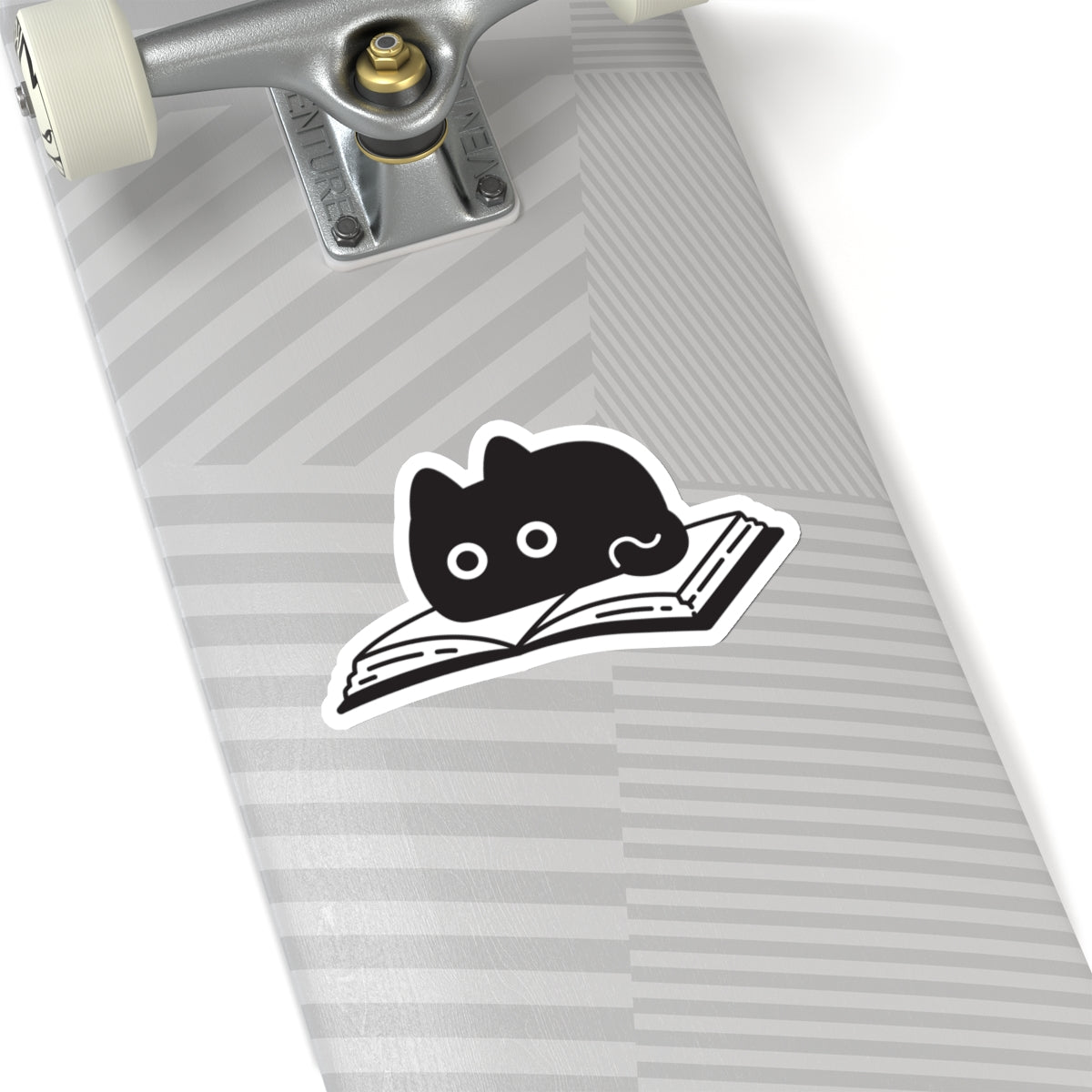Book Lovin’ Black Cat Sticker