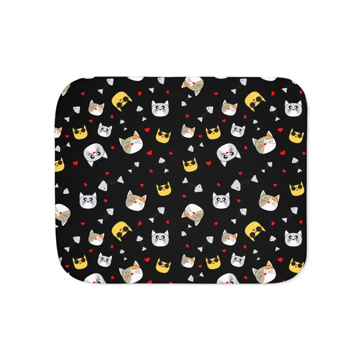 Cool Cats Sherpa Blanket