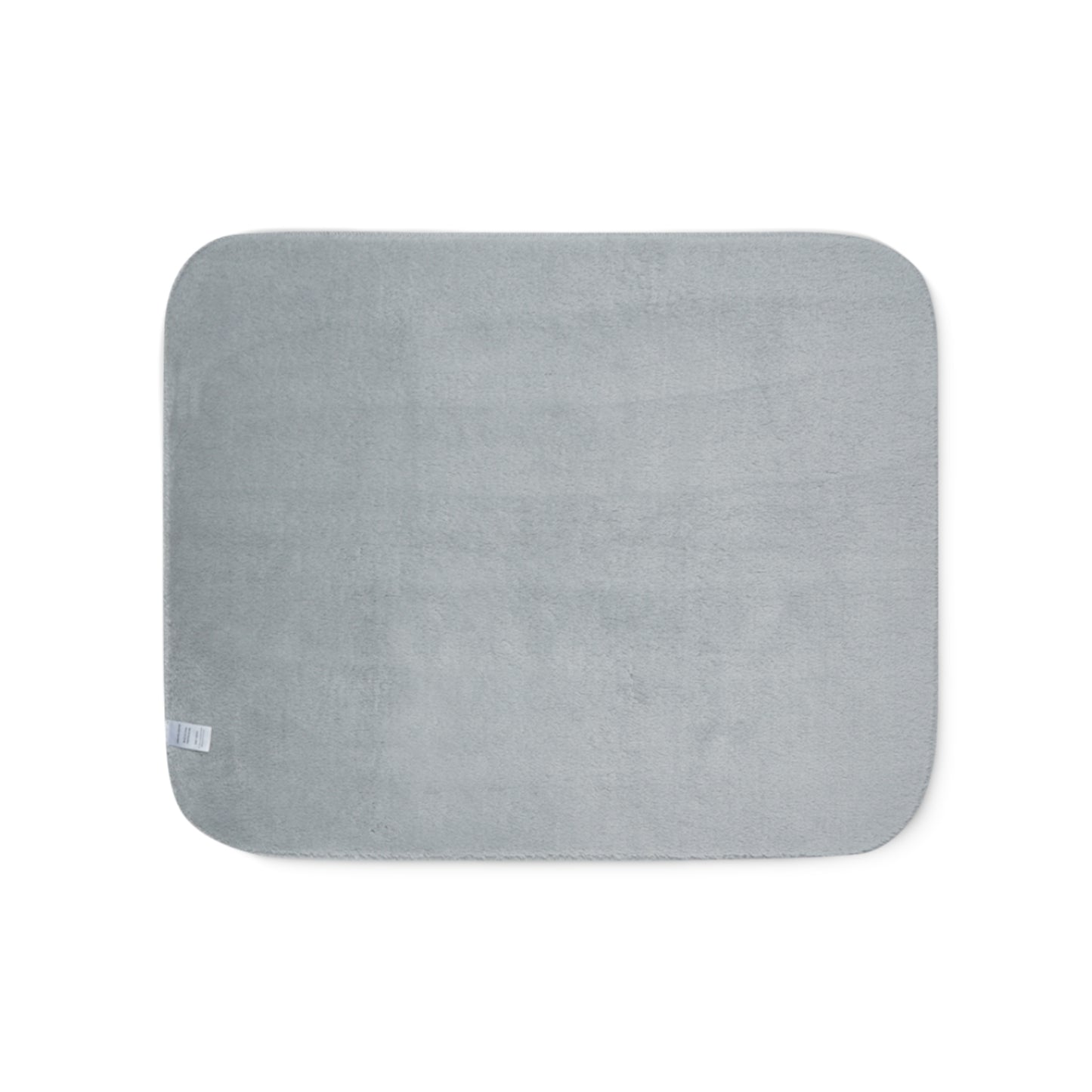 Saginaw Logo Pattern Sherpa Blanket - Blue