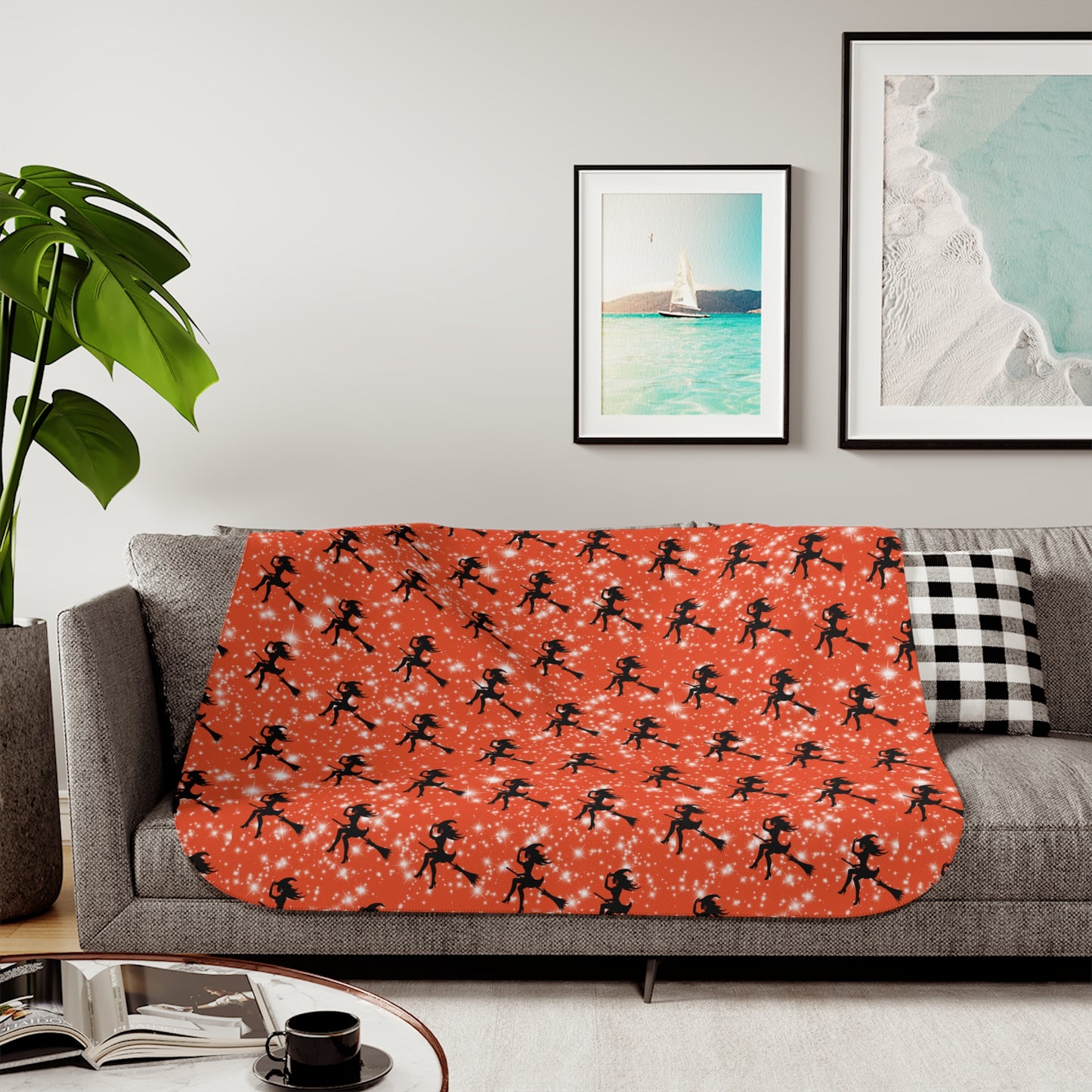 Bewitched Babe Sherpa Blanket