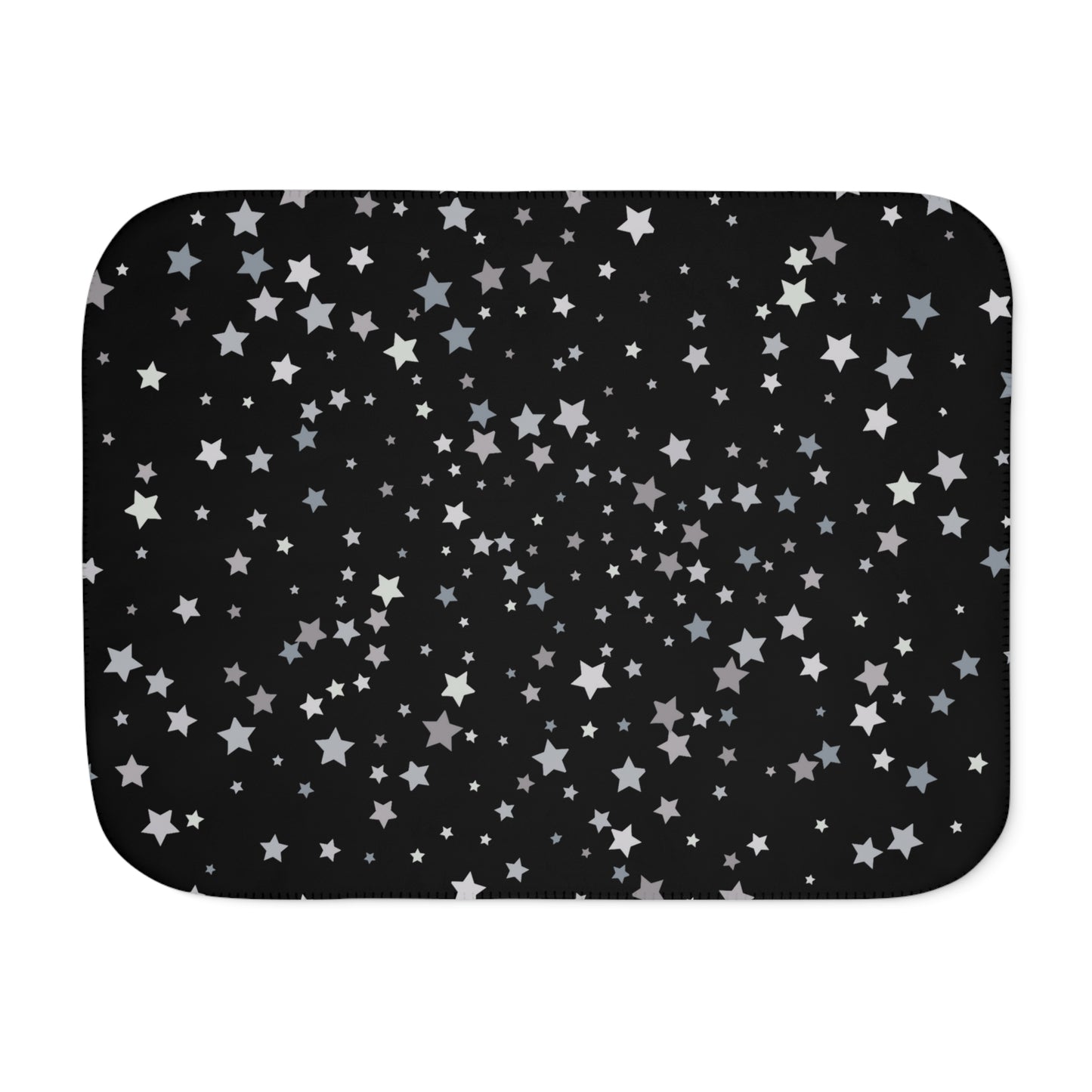 Stars Sherpa Blanket