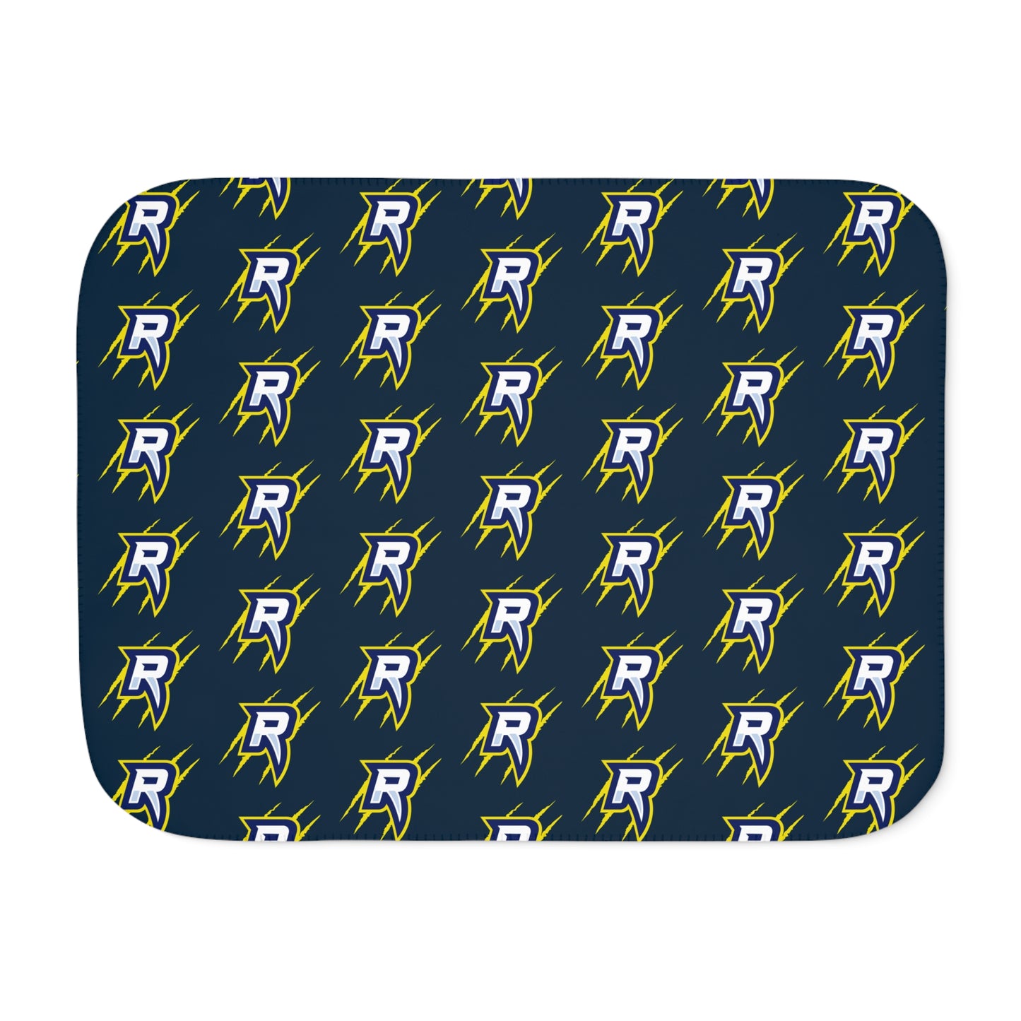 Raptors "R" Tiny Logo Sherpa Blanket