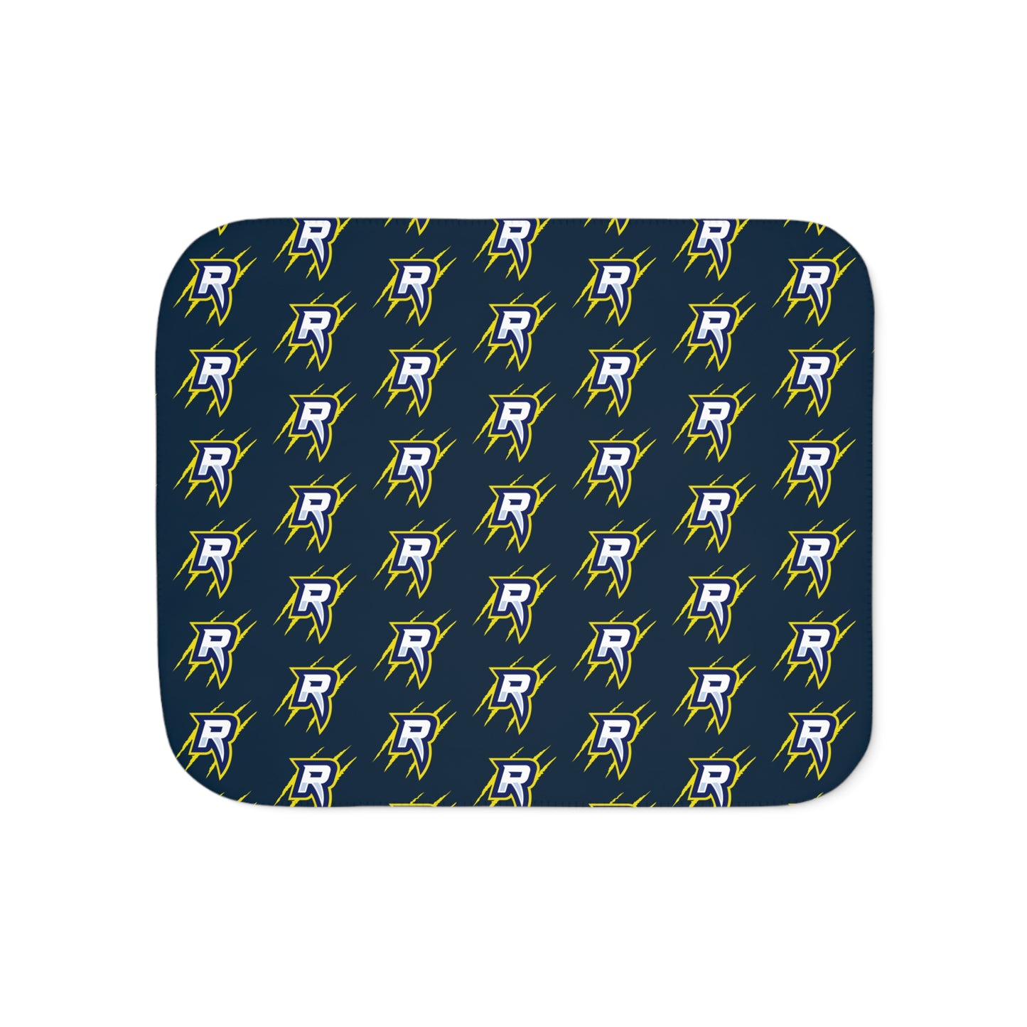 Raptors "R" Tiny Logo Sherpa Blanket
