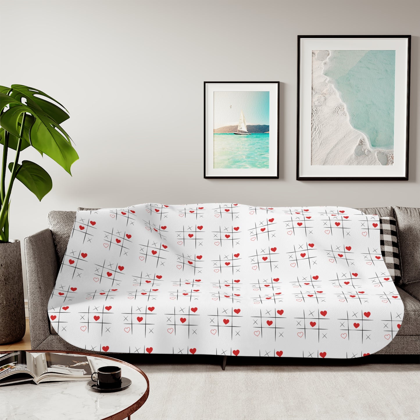 Love Wins Sherpa Blanket
