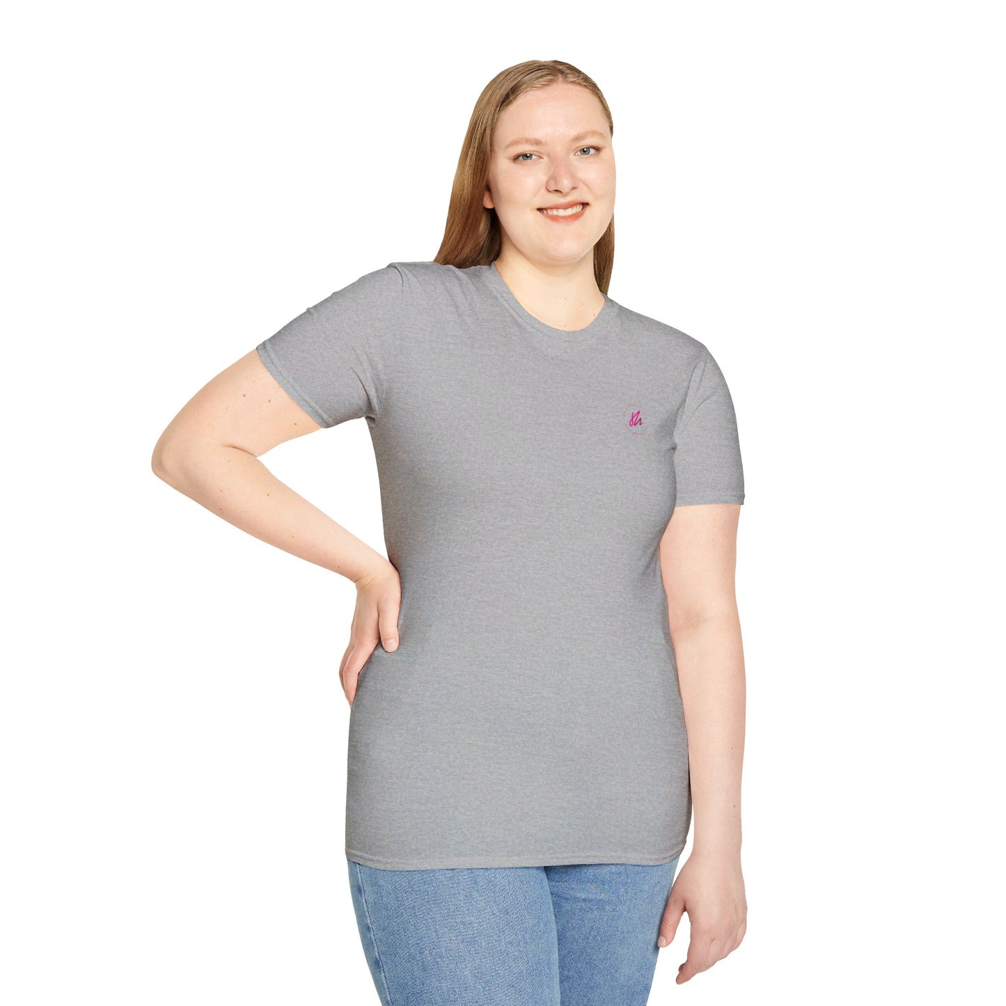 Be Kind Love Hard Unisex Tee - Pink