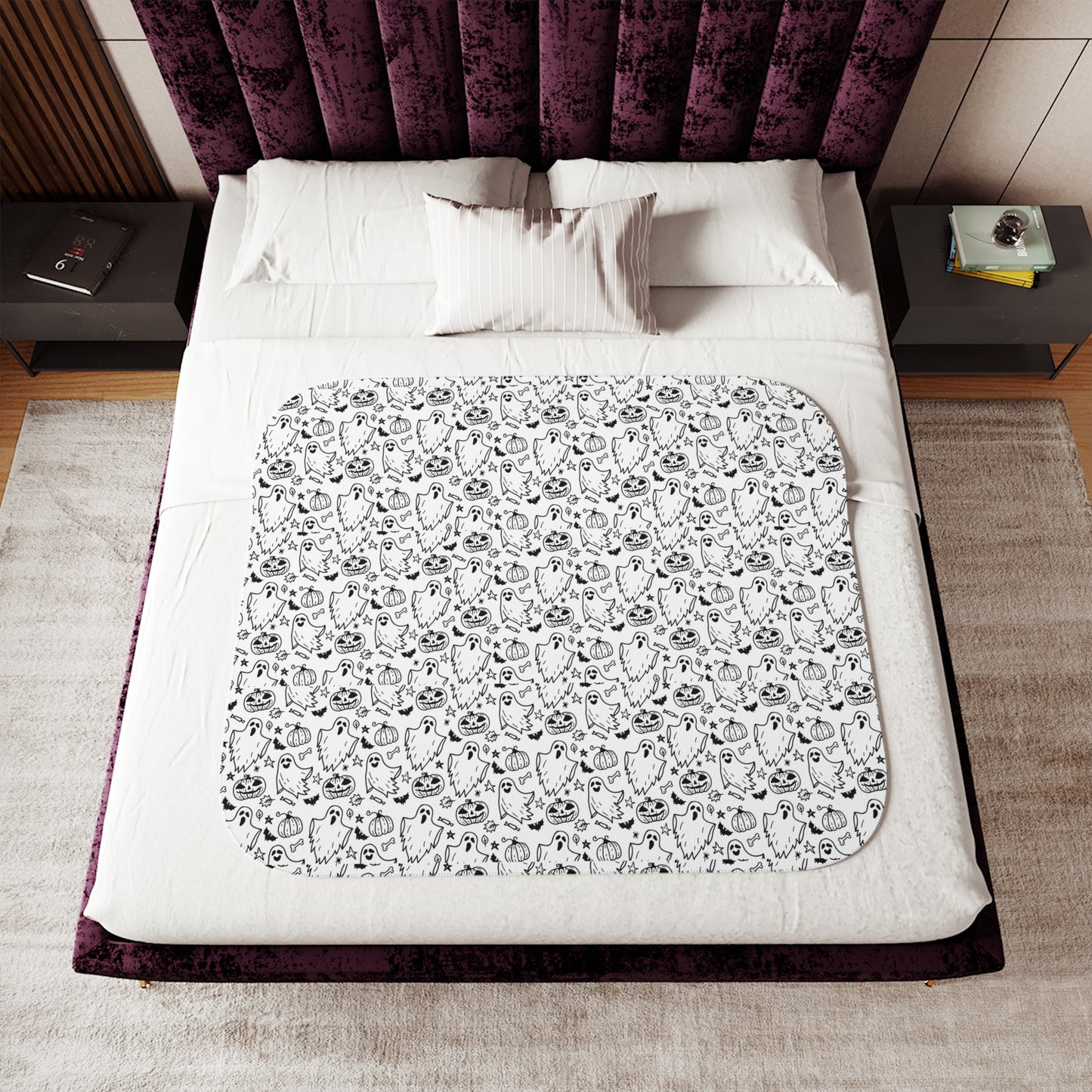 Ain't 'Fraid of No Ghosts Sherpa Blanket