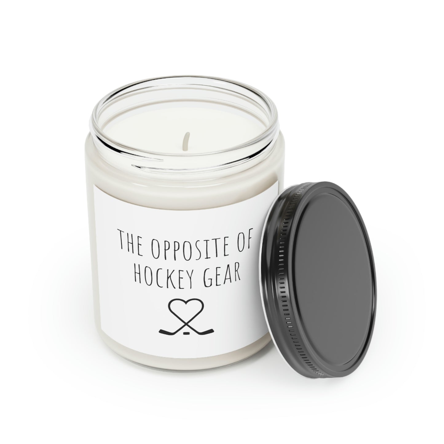 Hockey-Themed Scented Candle, 9oz