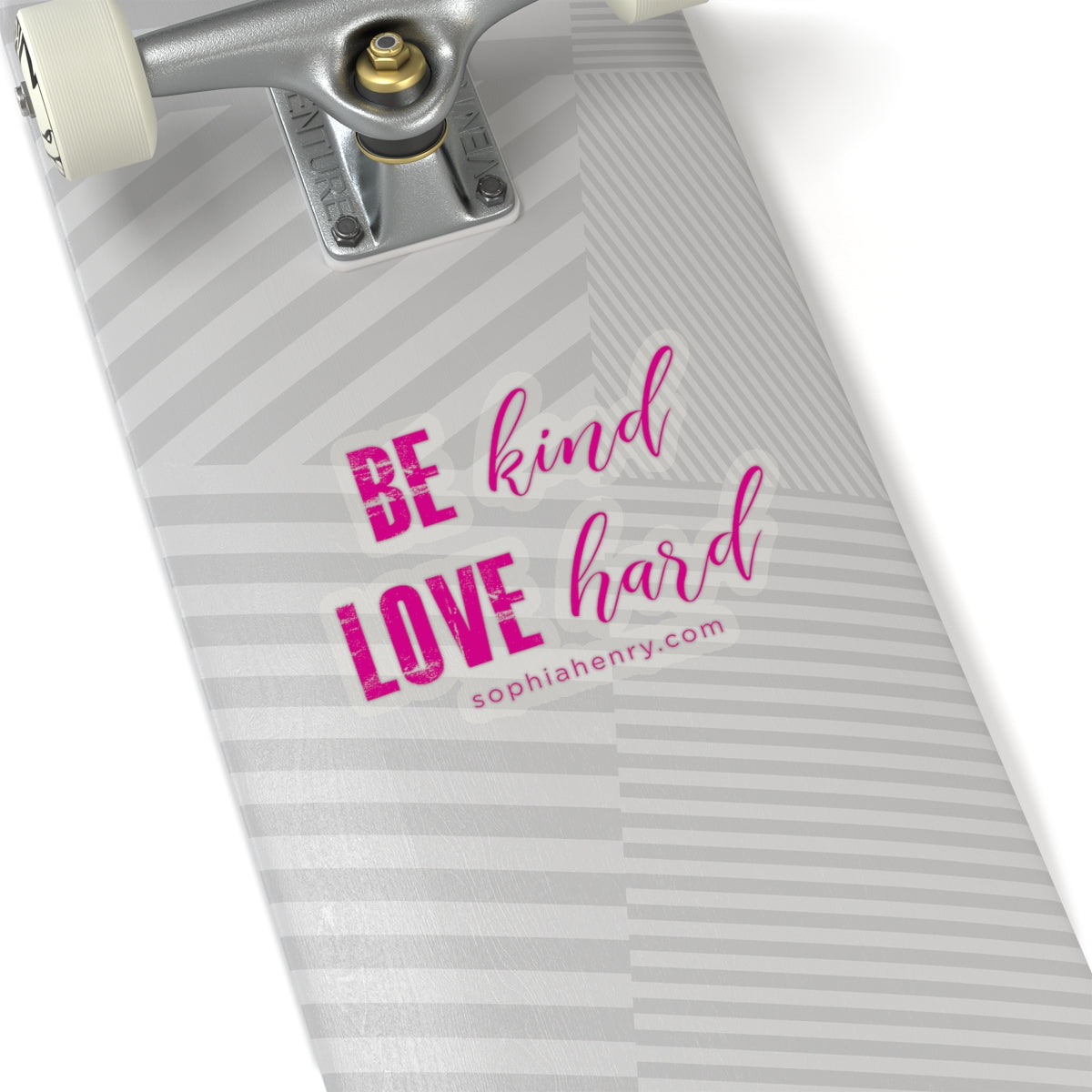 Be Kind Love Hard Stickers
