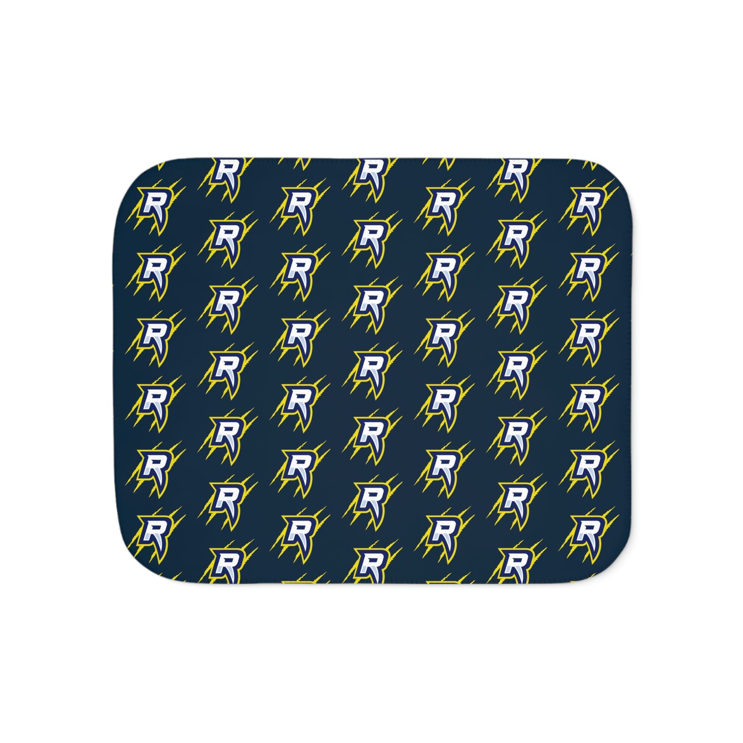 Raptors "R" Tiny Logo Sherpa Blanket