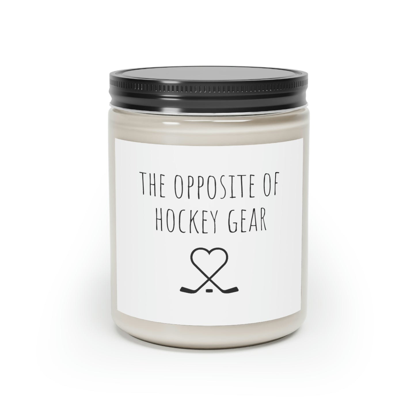 Hockey-Themed Scented Candle, 9oz