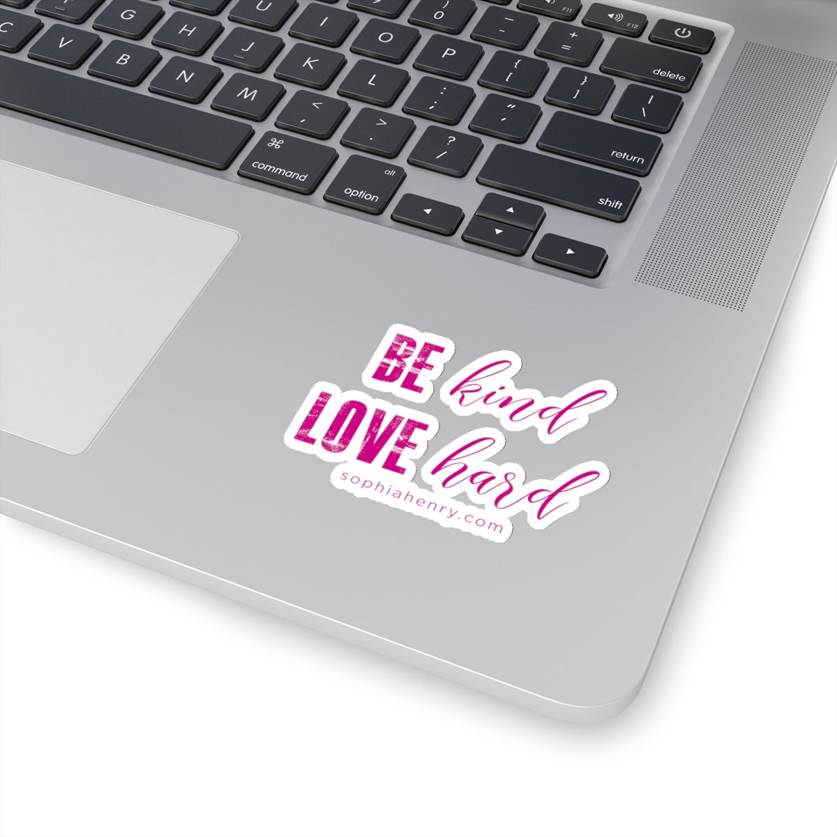 Be Kind Love Hard Stickers