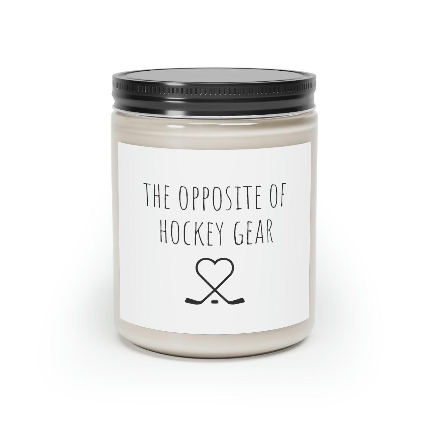 Hockey-Themed Scented Candle, 9oz