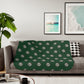 Northstars Logo Sherpa Blanket - Green