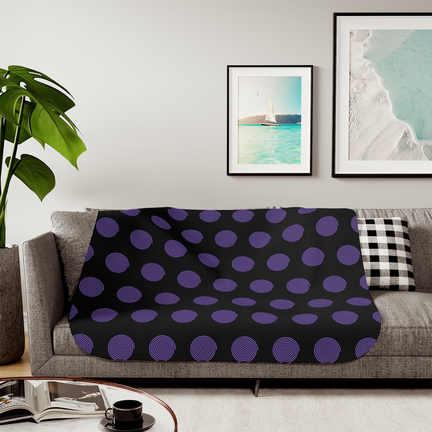 Copy of Trippy Sherpa Blanket