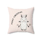Christmas Monster Suede Pillow