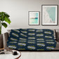Raptors Words Logo Tiny Logo Sherpa Blanket