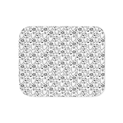 Ain't 'Fraid of No Ghosts Sherpa Blanket