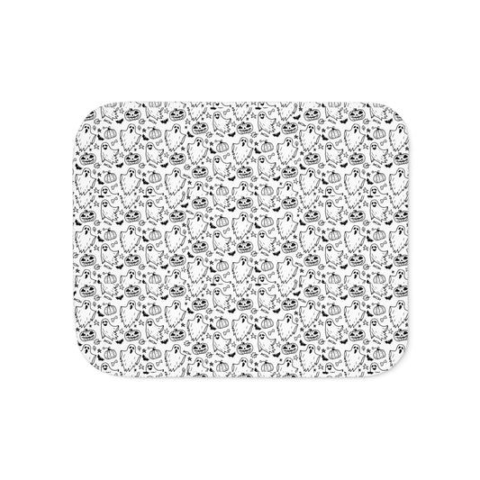 Ain't 'Fraid of No Ghosts Sherpa Blanket