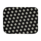 Northstars Logo Pattern Sherpa Blanket - Black