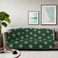 Copy of Northstars Logo Sherpa Blanket - Green
