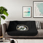 Northstars Logo Sherpa Blanket - Black