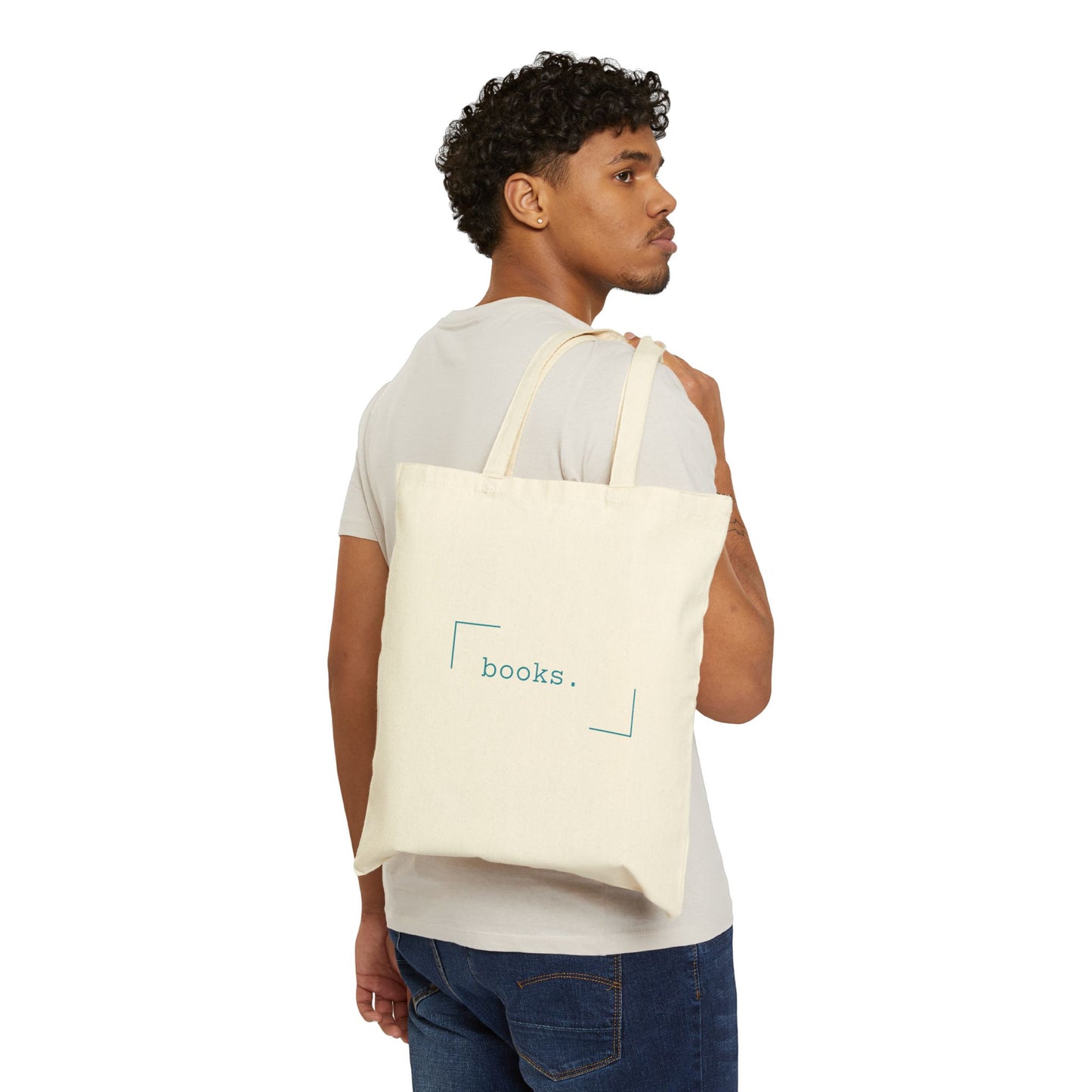 Books & Peace Canvas Tote Bag