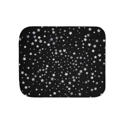 Stars Sherpa Blanket