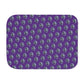 Hornets Logo Pattern Sherpa Blanket - Purple