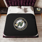 Northstars Logo Sherpa Blanket - Black