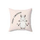 Christmas Monster Suede Pillow