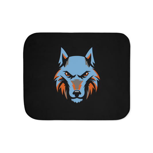 Wolves Sherpa Blanket
