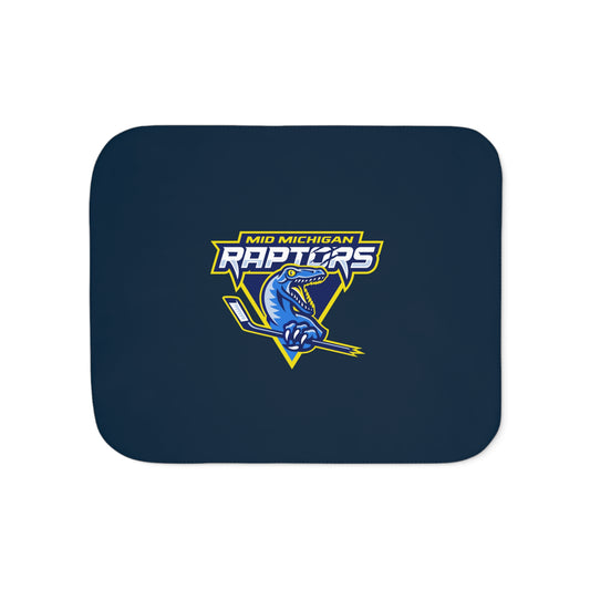 Raptors Logo Sherpa Blanket (See description for Personalization Options)