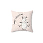 Christmas Monster Suede Pillow
