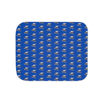 Blizzard Logo Pattern Sherpa Blanket