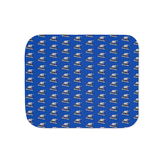 Blizzard Logo Pattern Sherpa Blanket