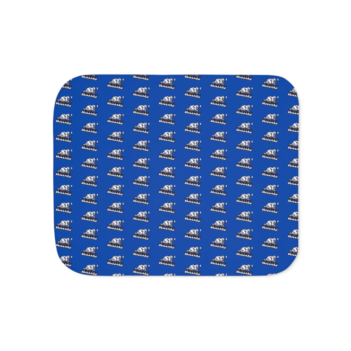 Blizzard Logo Pattern Sherpa Blanket