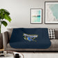 Raptors Logo Sherpa Blanket (See description for Personalization Options)