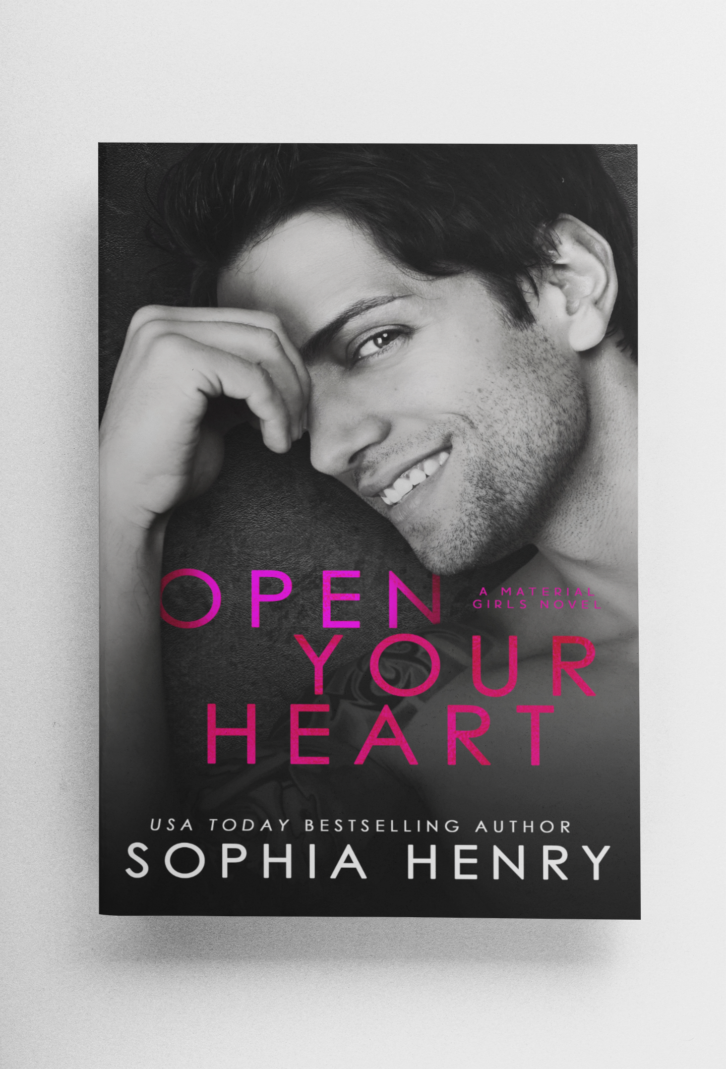 Material Girls 1: Open Your Heart - Paperback Signed by Author