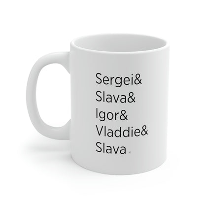 Russian Five Mug