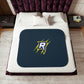 Raptors "R"Logo Sherpa Blanket (See description for Personalization Options)